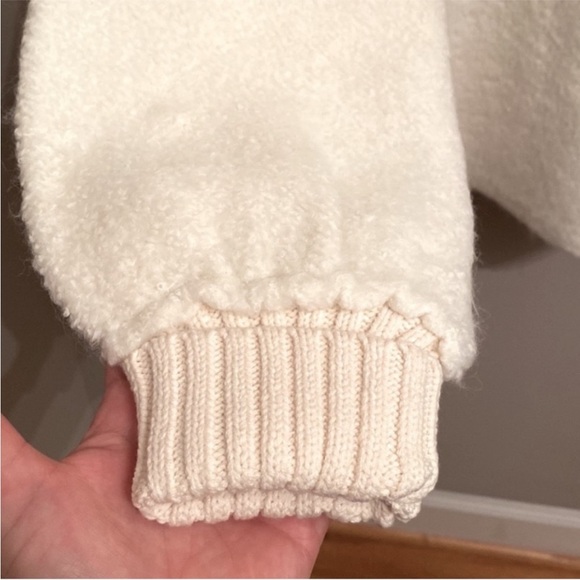 Free People Milo Tunic Sweater in Evening Cream Off White NWT XL - Picture 9 of 12